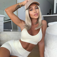 Seamless Women's Yoga Set for Fitness and Sports Wear